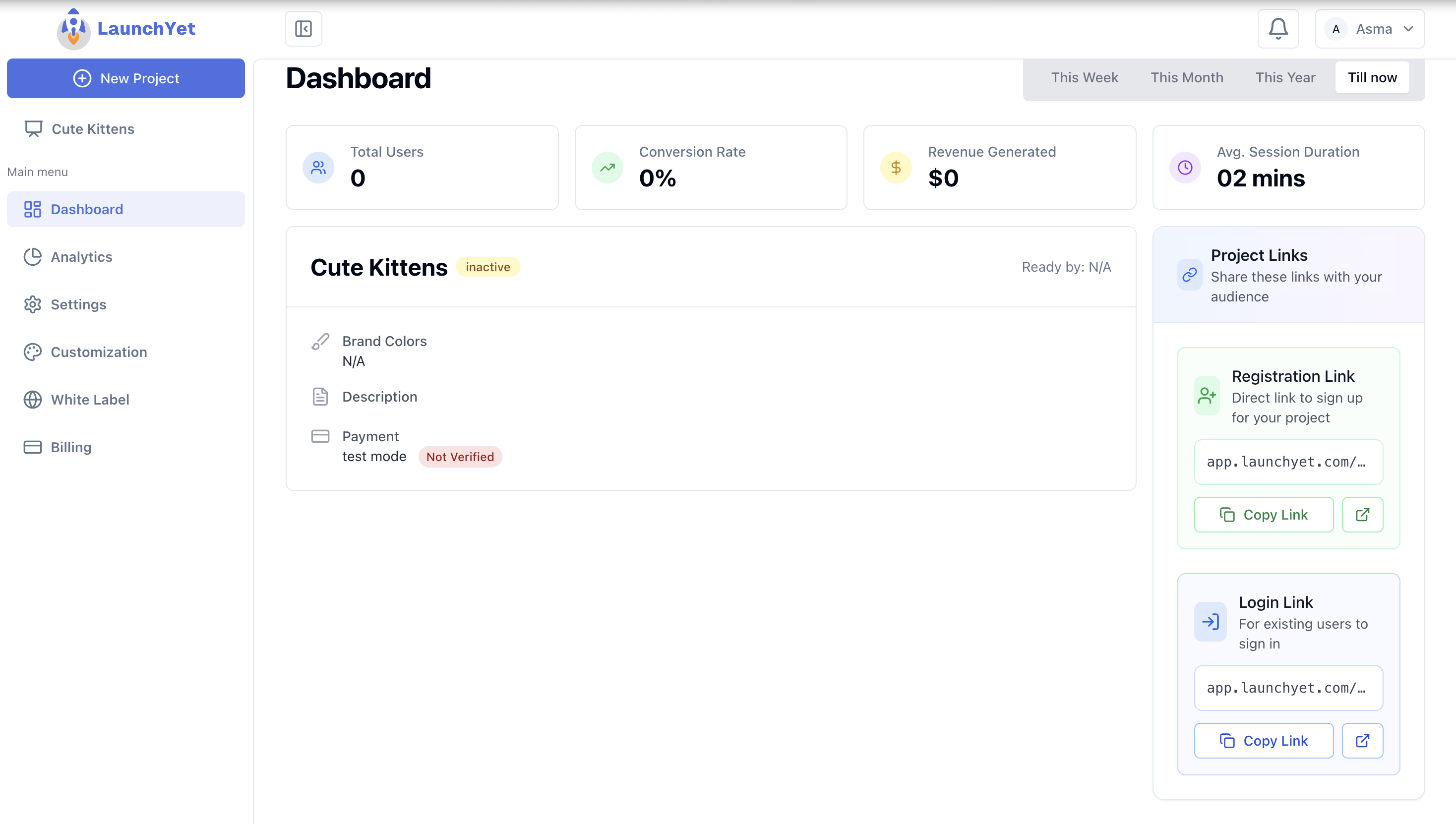 Dashboard